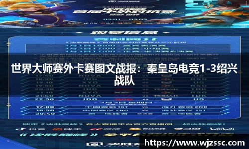 世界大师赛外卡赛图文战报：秦皇岛电竞1-3绍兴战队